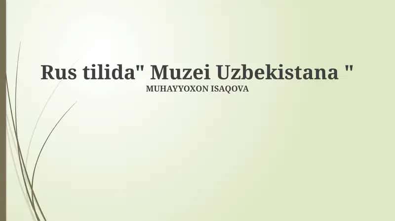 Xiva Muzeylari