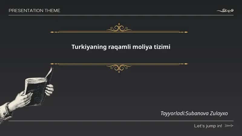 Turkiyaning raqamli moliya tizimi