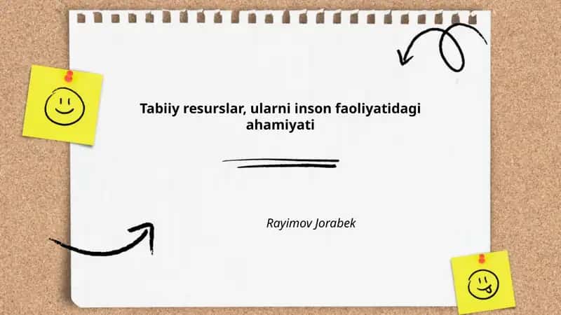 Tabiiy resurslar