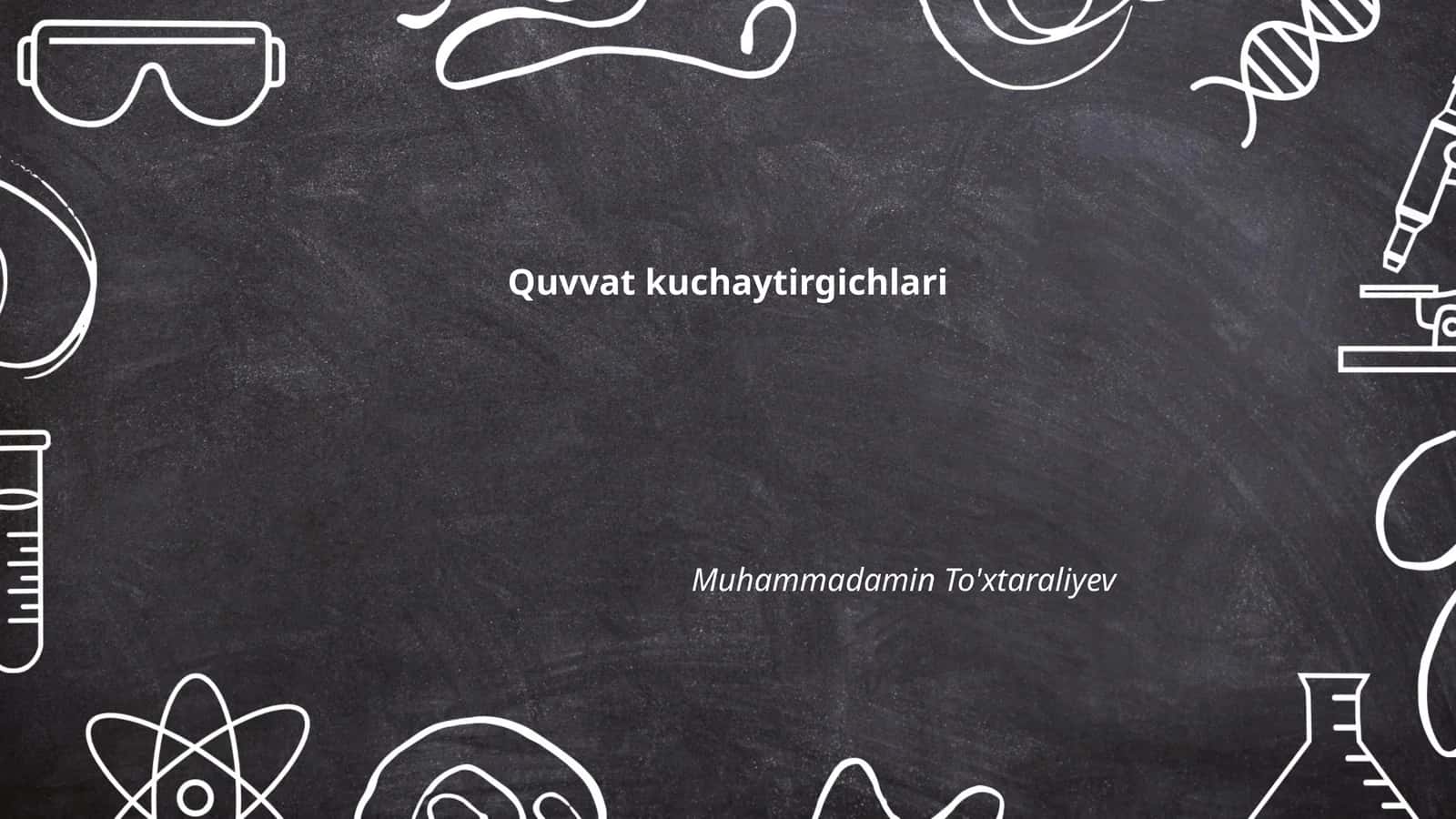 Quvvat kuchaytirgichlari