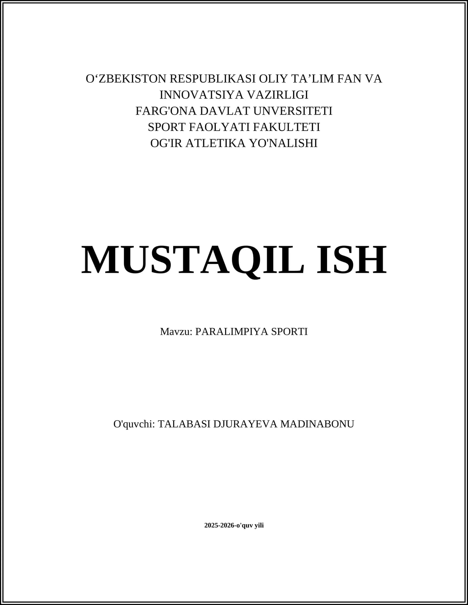 PARALIMPIYA SPORTI