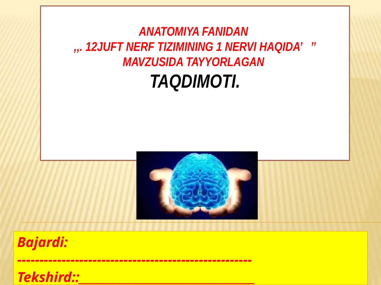 12 juft boshmiya nervlari