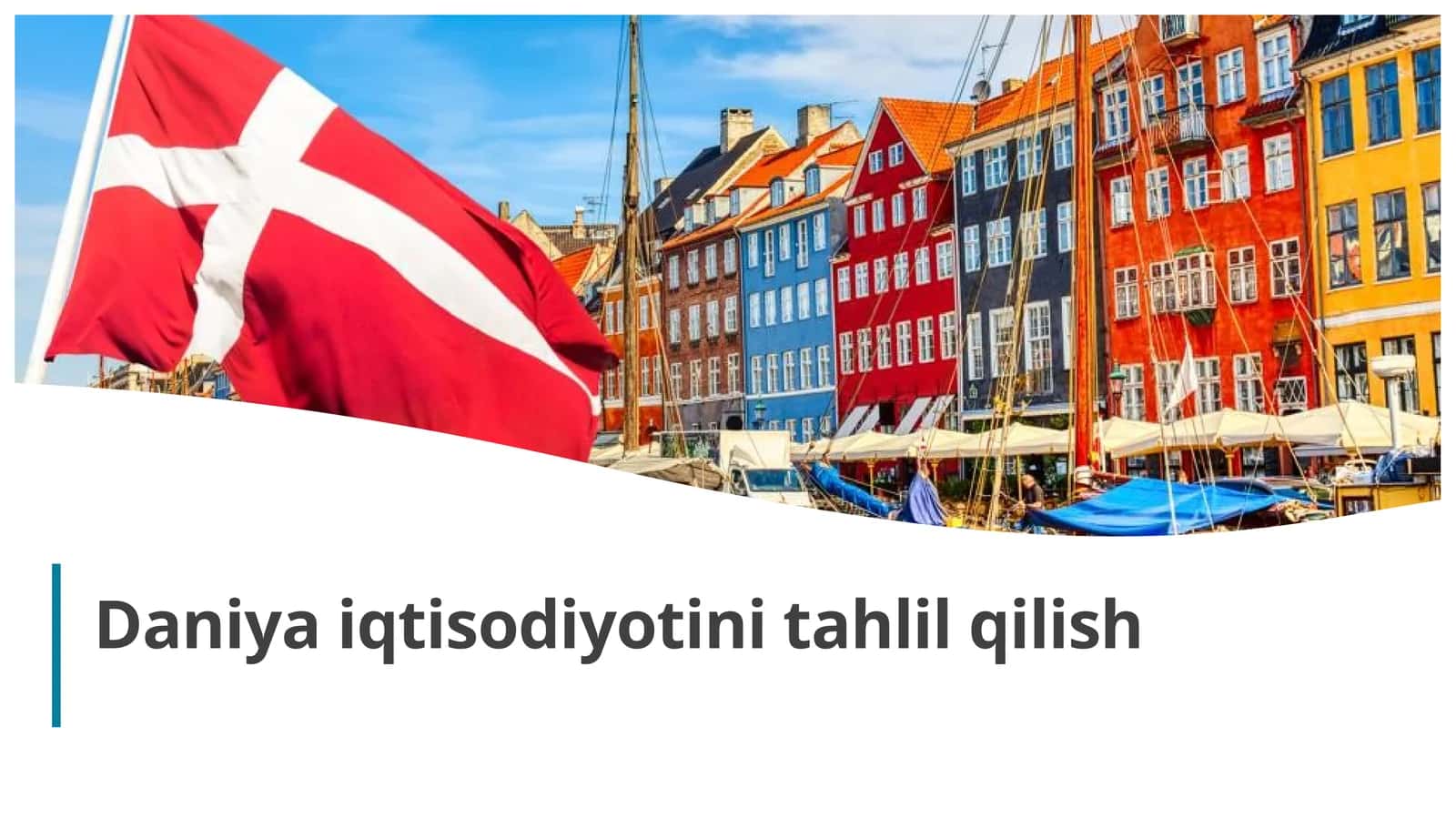 Daniya iqtisodiyotini tahlil qilish
