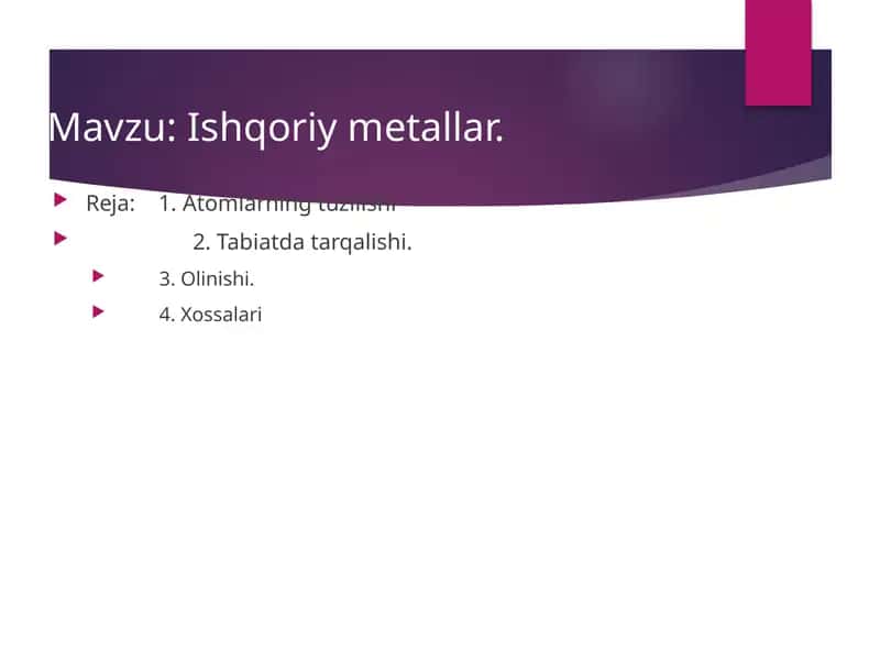 Ishqoriymetallar