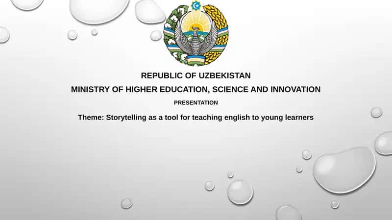 Storytelling as a tool for teaching English to young learners