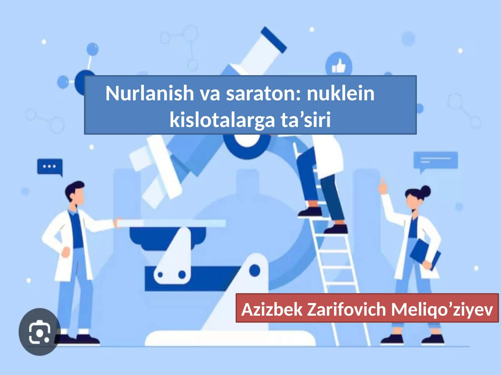 Nurlanish va saraton: nuklein kislotalarga ta’siri