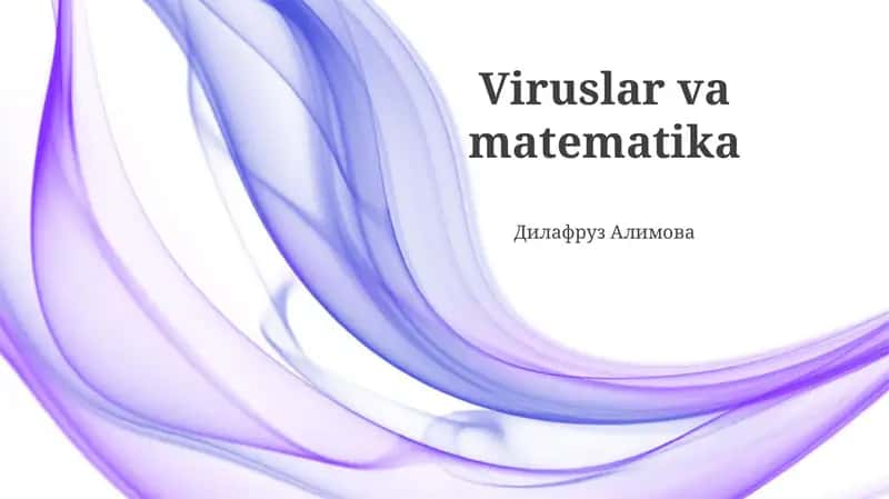 Viruslar va matematika