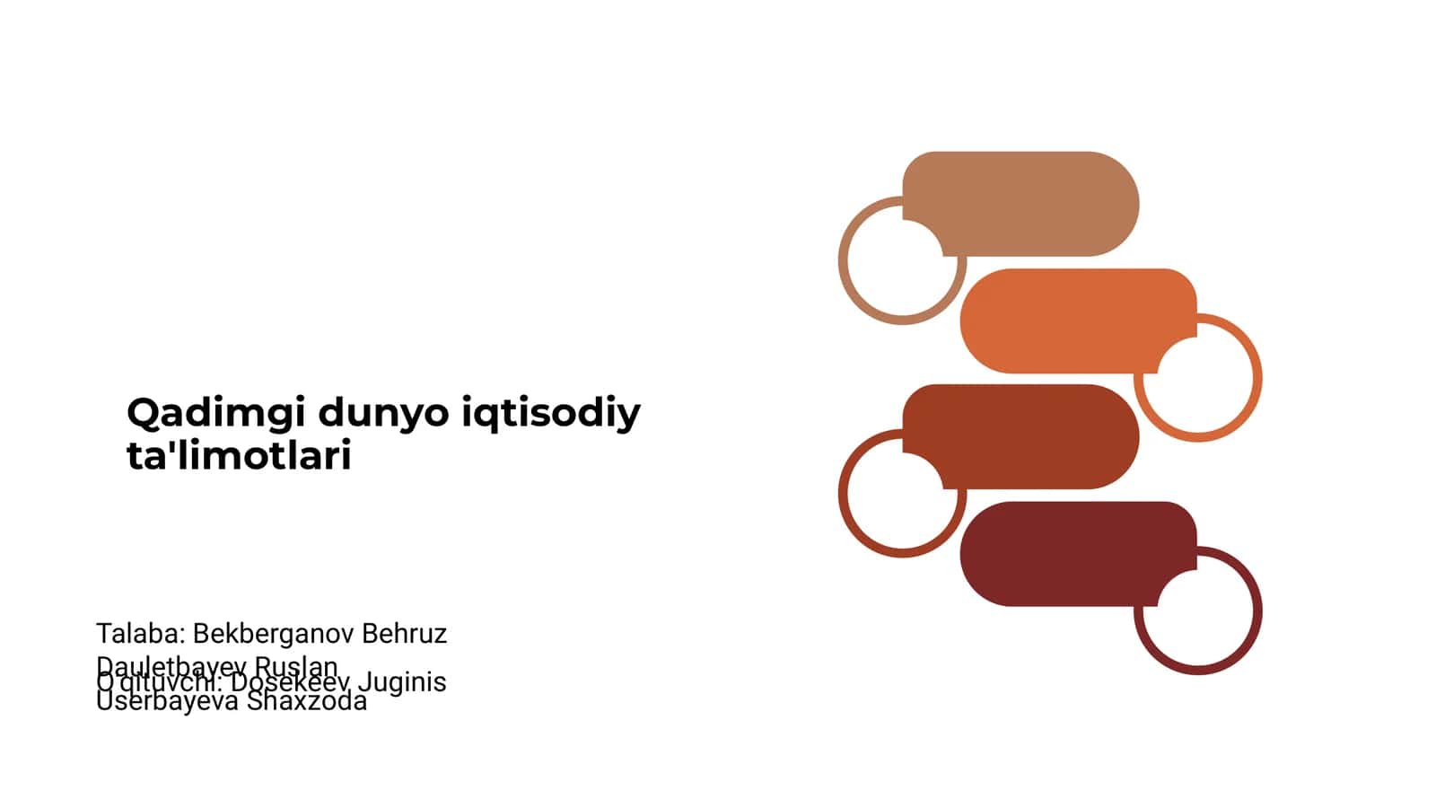 Qadimgi dunyo iqtisodiy ta'limotlari