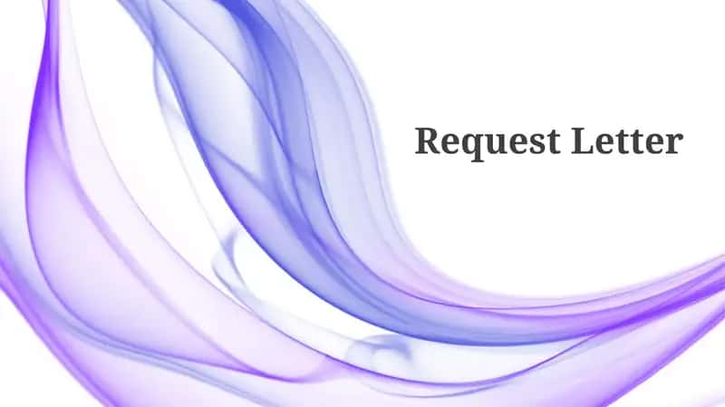 Request Letter