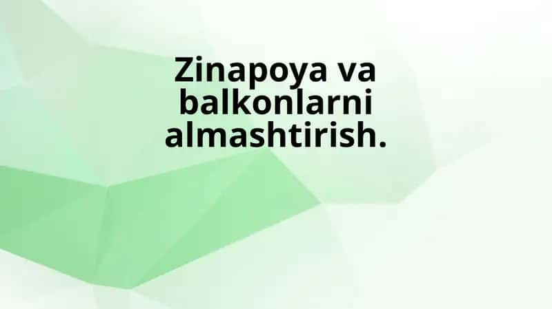 Zinapoya va balkonlarning funksional ahamiyati va foydalari