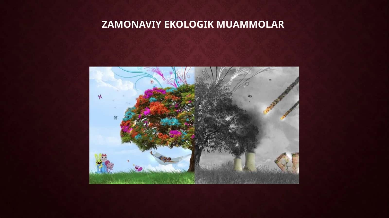 Zamonaviy ekologik muammoslar