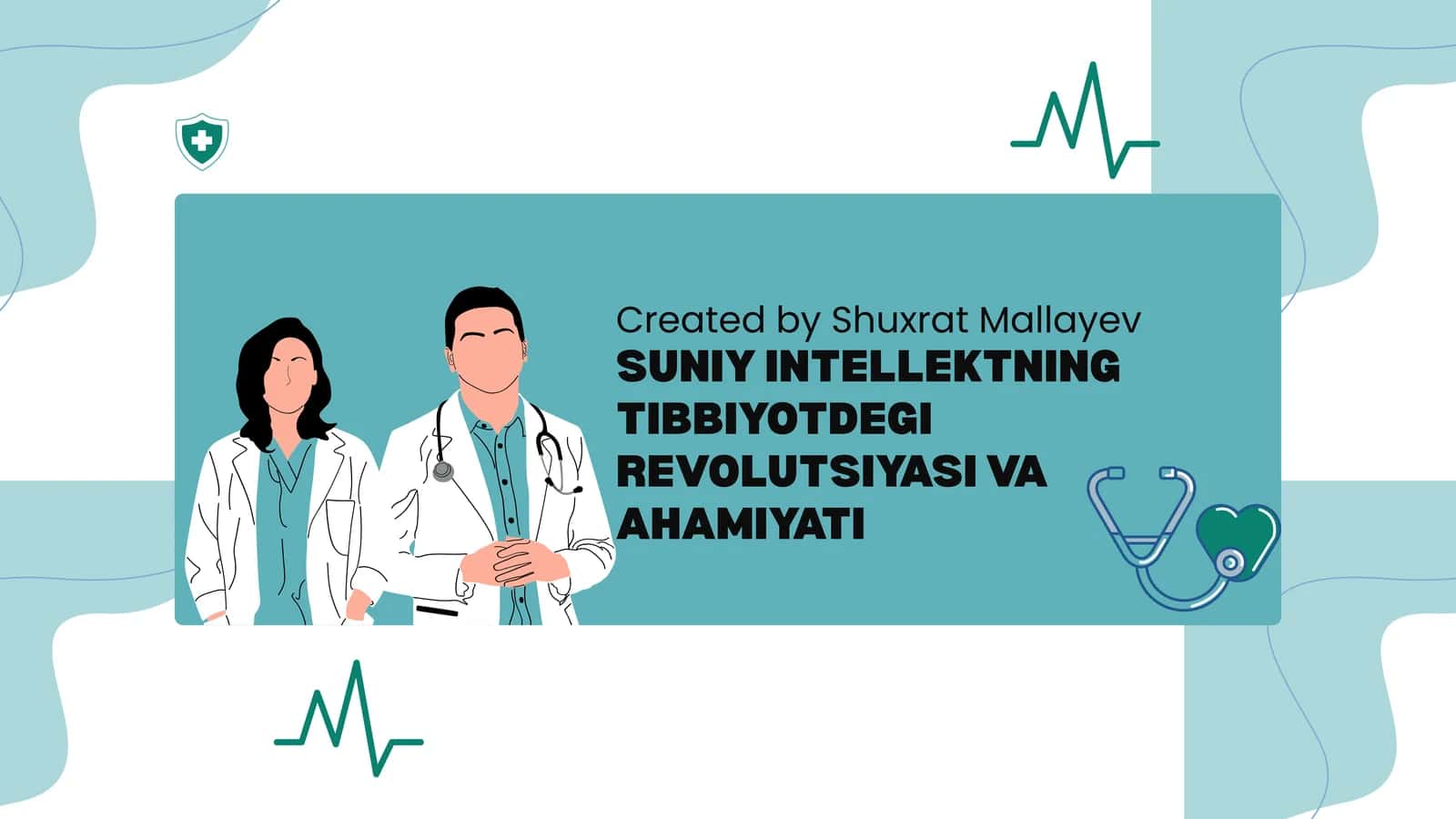 SUNIY INTELLEKTNING TIBBIYOTDEGI REVOLUTSIYASI VA AHAMIYATI