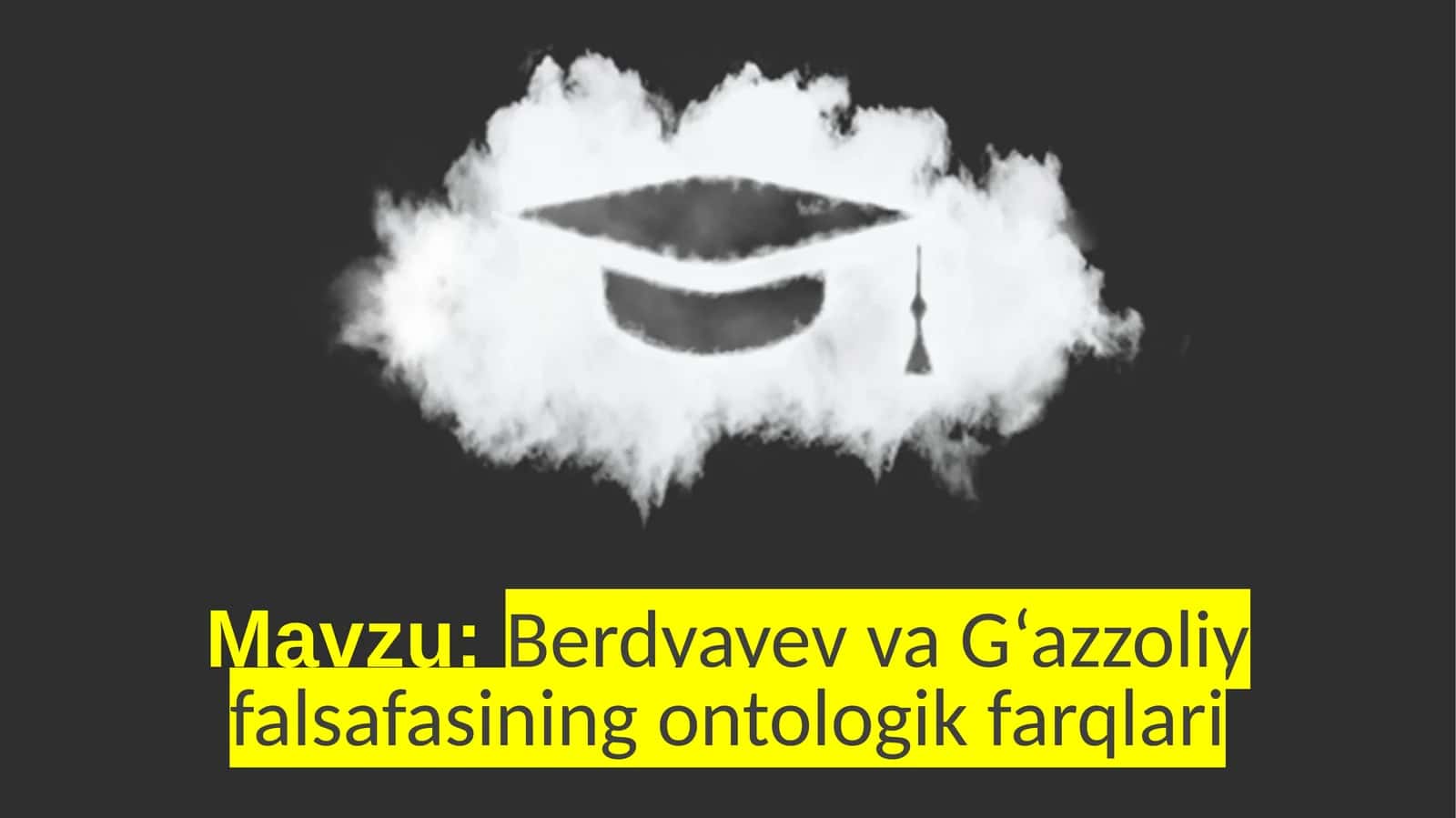 Berdyayev va G‘azzoliy falsafasining ontologik farqlari
