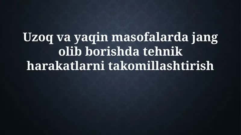 O'quv tarixi va qoidalarni tahlil qilish