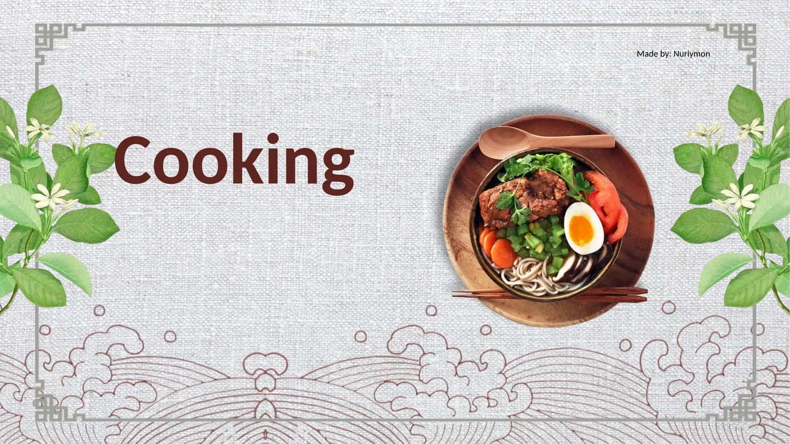 Cooking