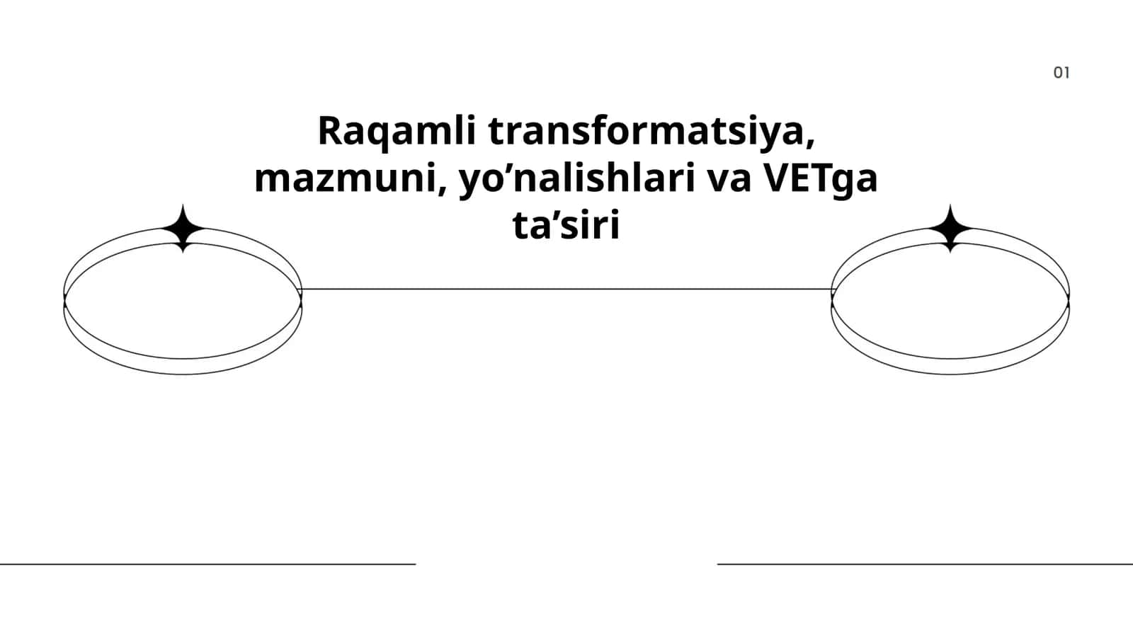 Raqamli transformatsiya: mazmuni, yo’nalishlari va VETga ta’siri