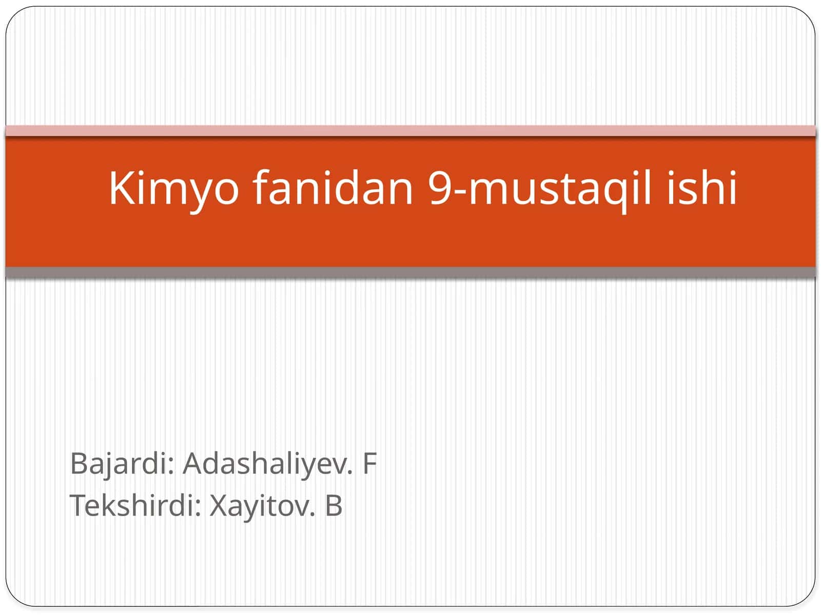 Sanoatda elektroliz jarayonining qo’llanilishi