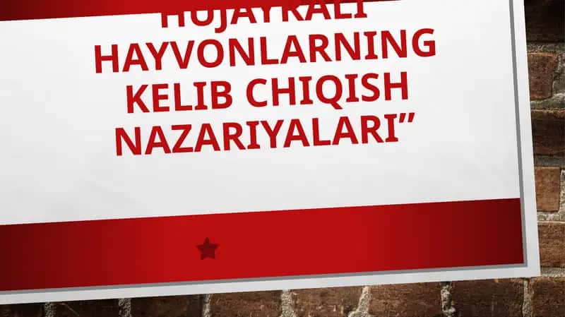 Ko'p hujayrali hayvonlarning kelib chiqish nazariyasi