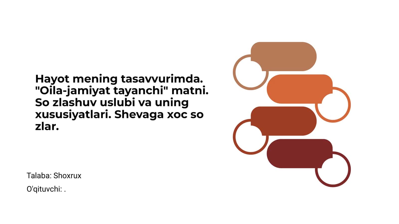 Hayot mening tasavvurimda