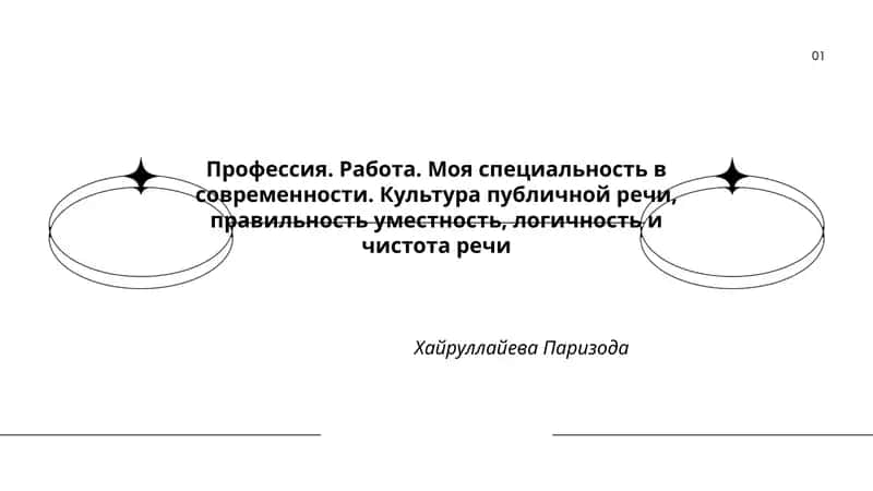 Культура публичной речи