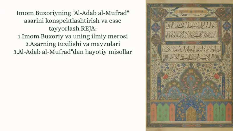 Al-Adab al-Mufrad