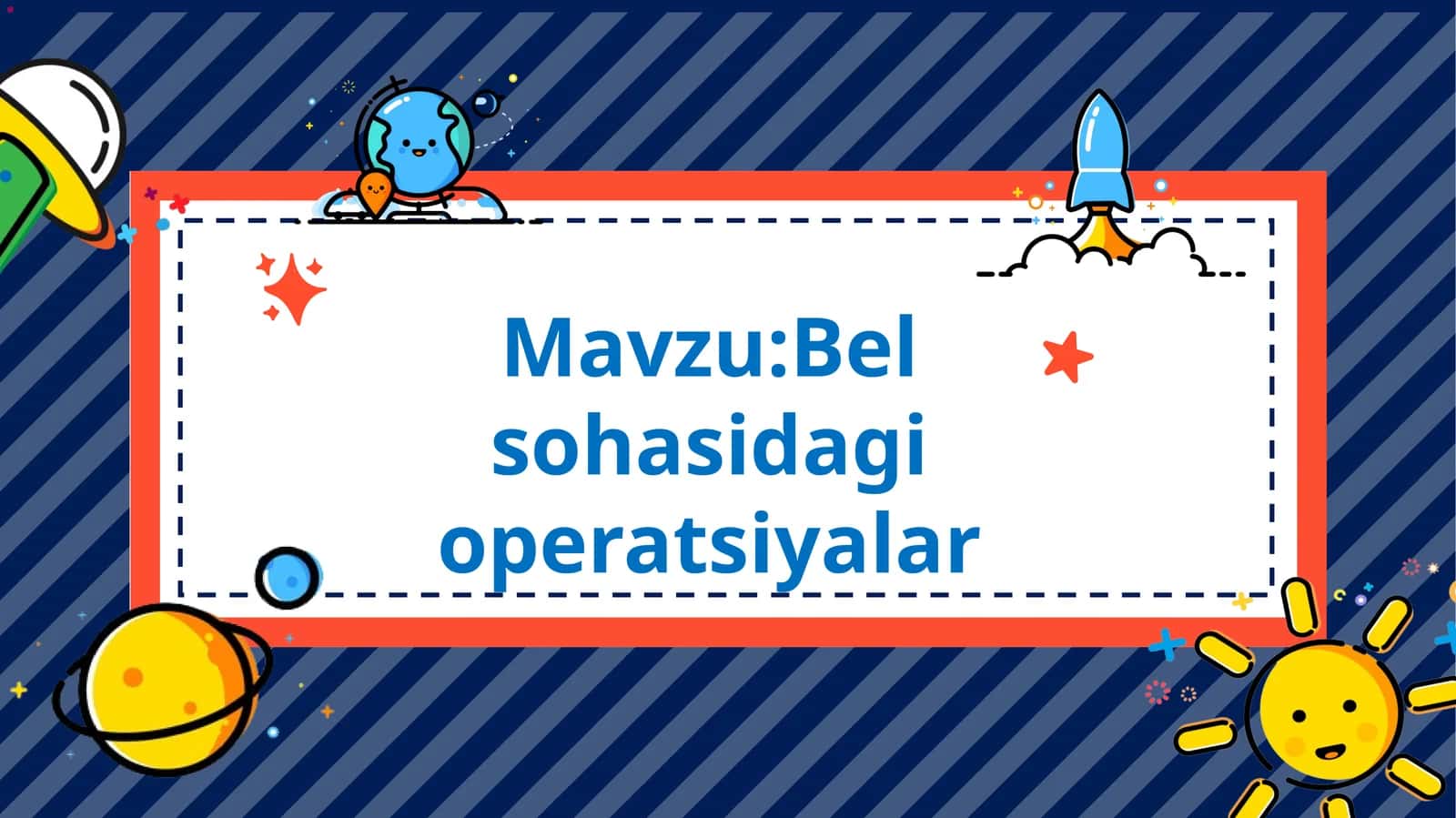 Belsohasidagi operatsiyalar