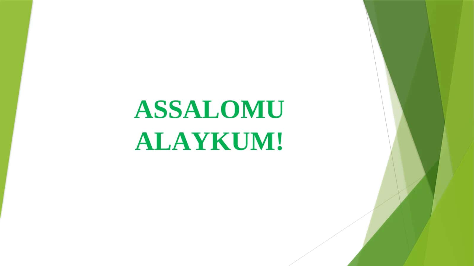 SAHOBALAR DAVRIDA AQIDAGAOID HOLAT