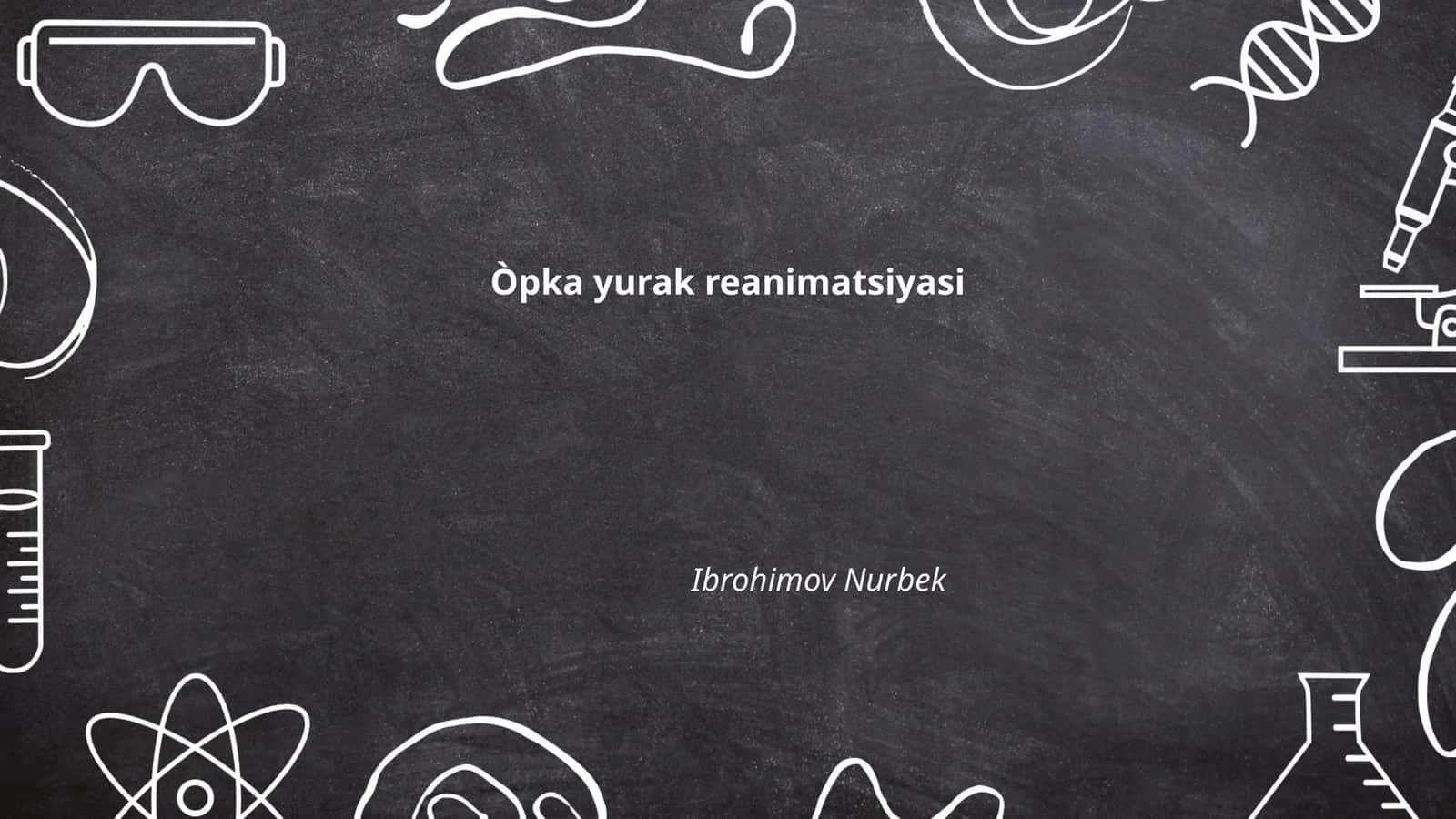 Òpka yurak reanimatsiyasi