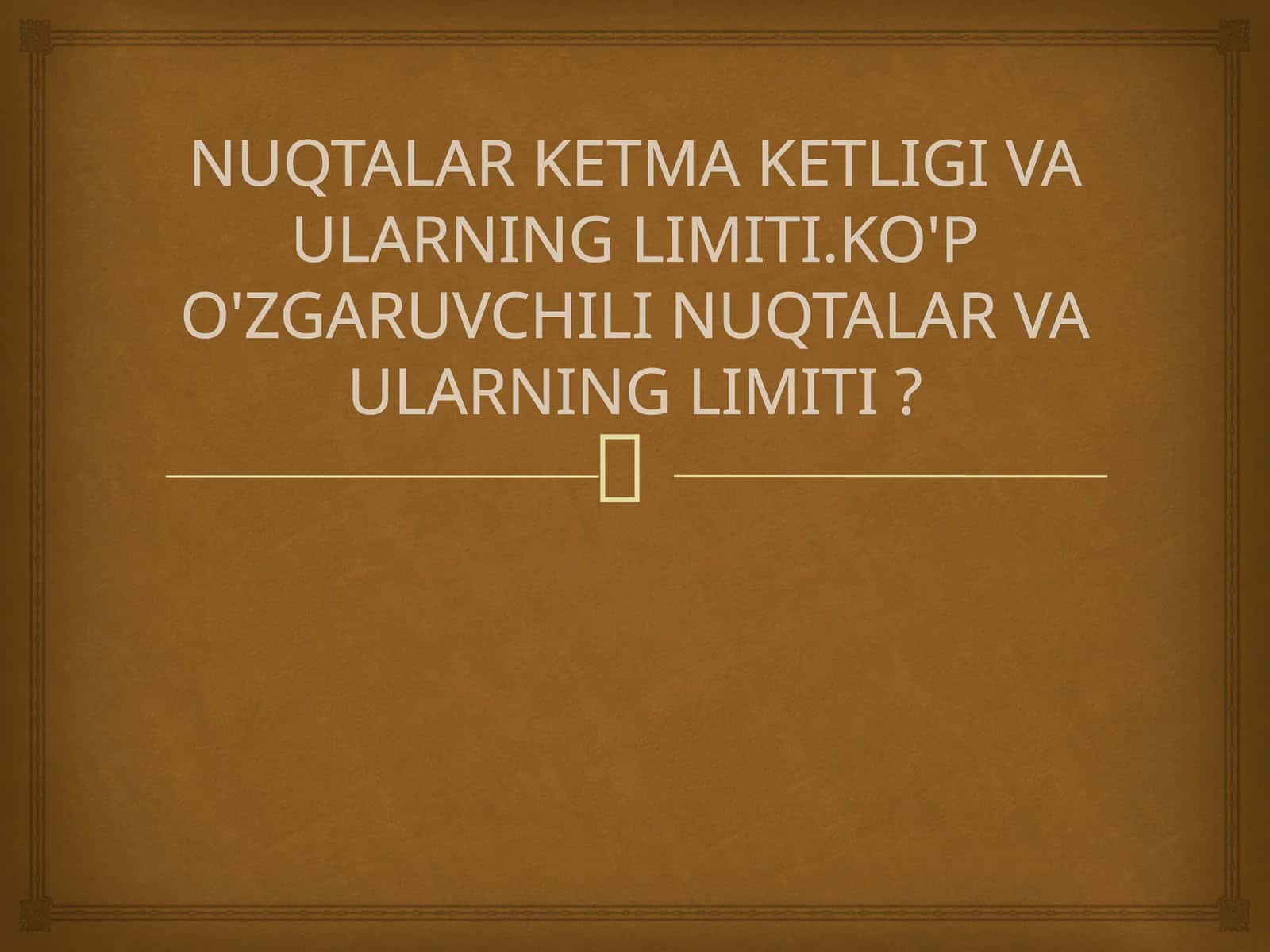 Terminologiya