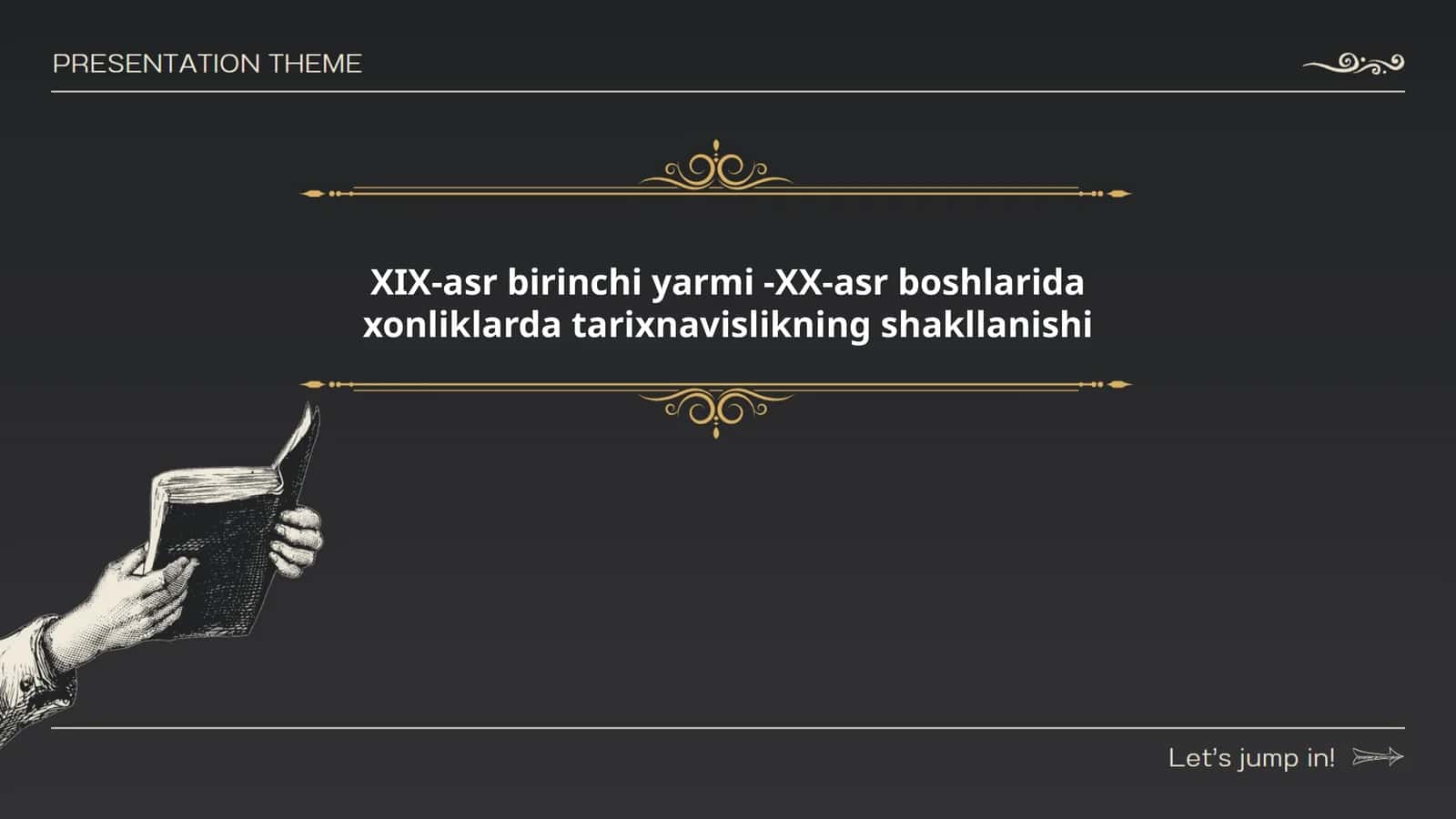 Tarixnavislikning boshlang‘ich shakllari
