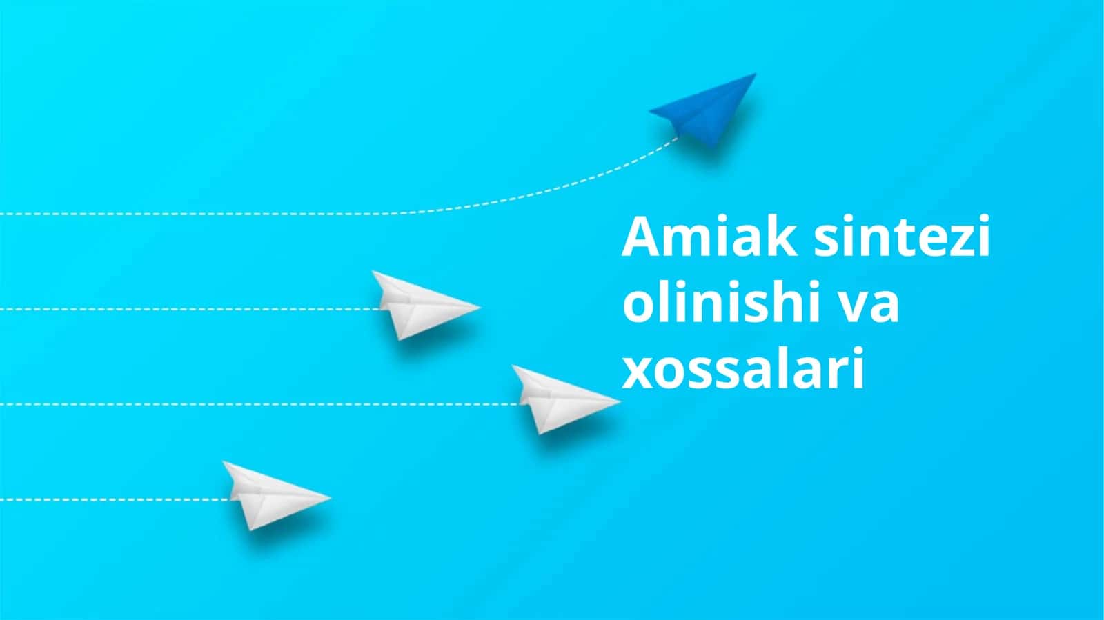 Amiak sintezi olinishi va xossalari