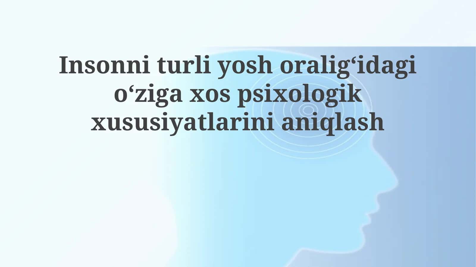 Yosga Qarab Uyqusizlikning Psixologik O'ziga Xos Xususiyatlari
