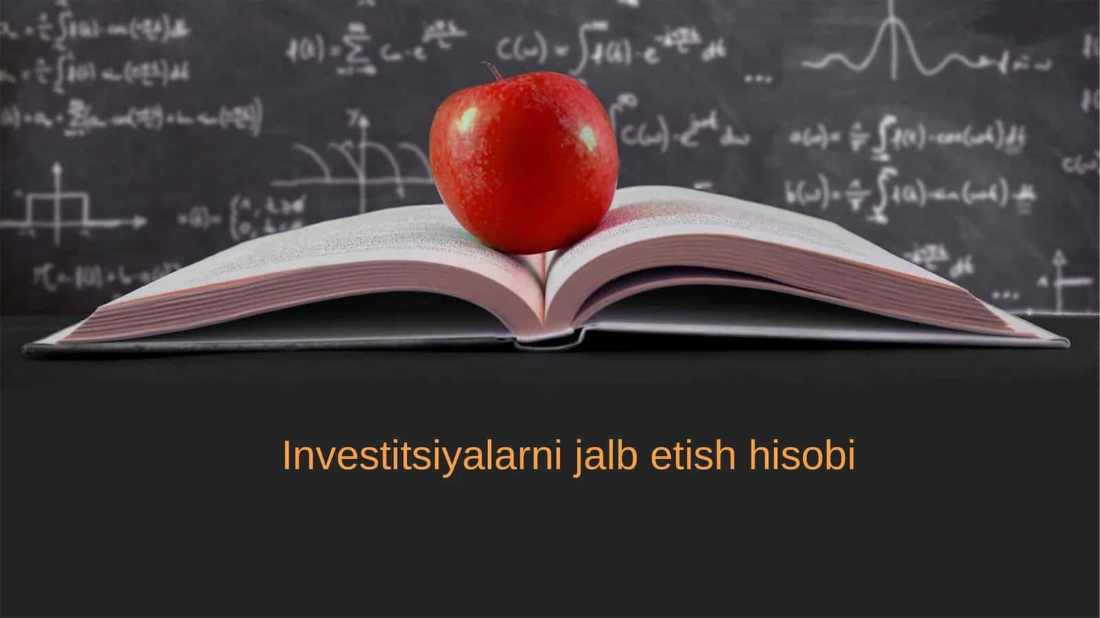 Investitsiyalarni jalb etish hisobi