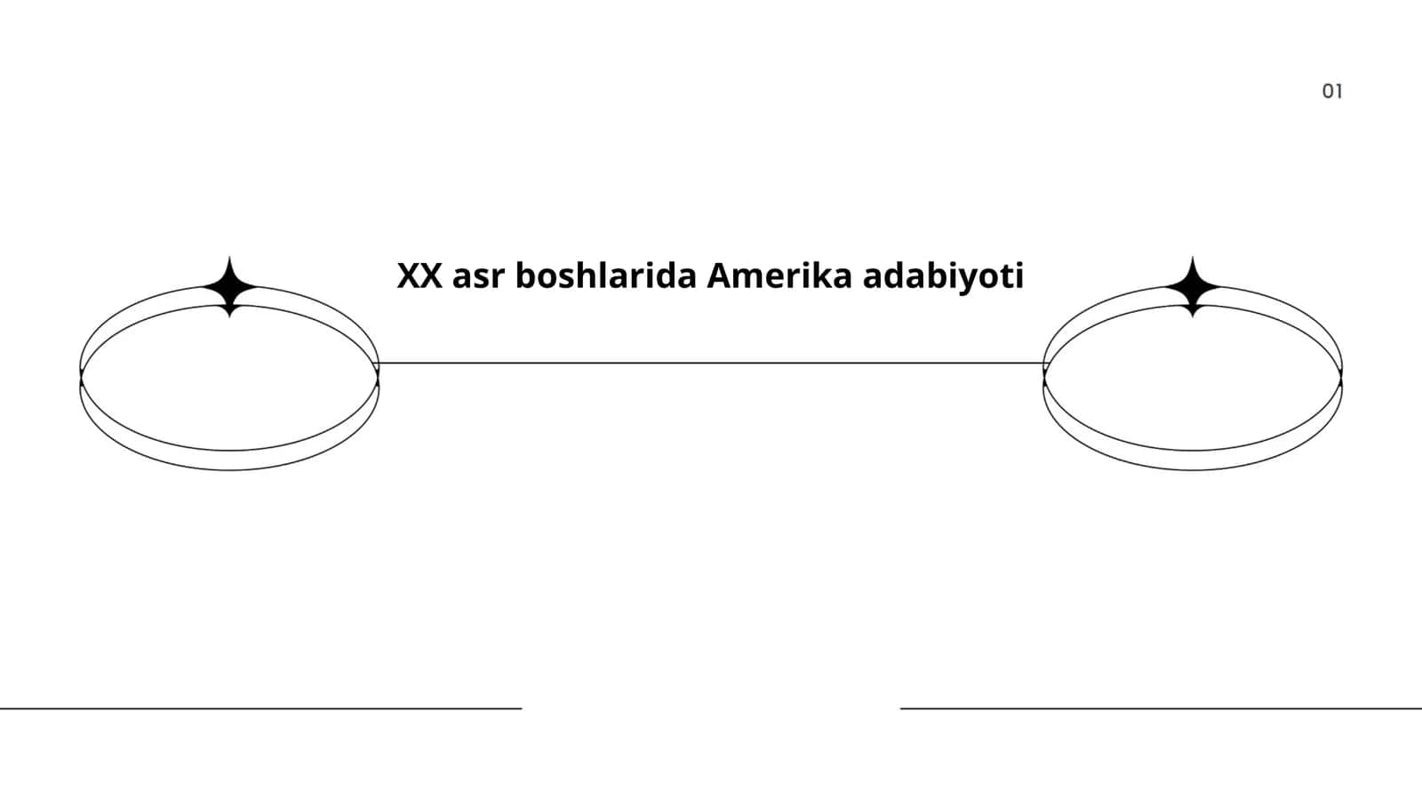 XX asr boshlarida Amerika adabiyoti