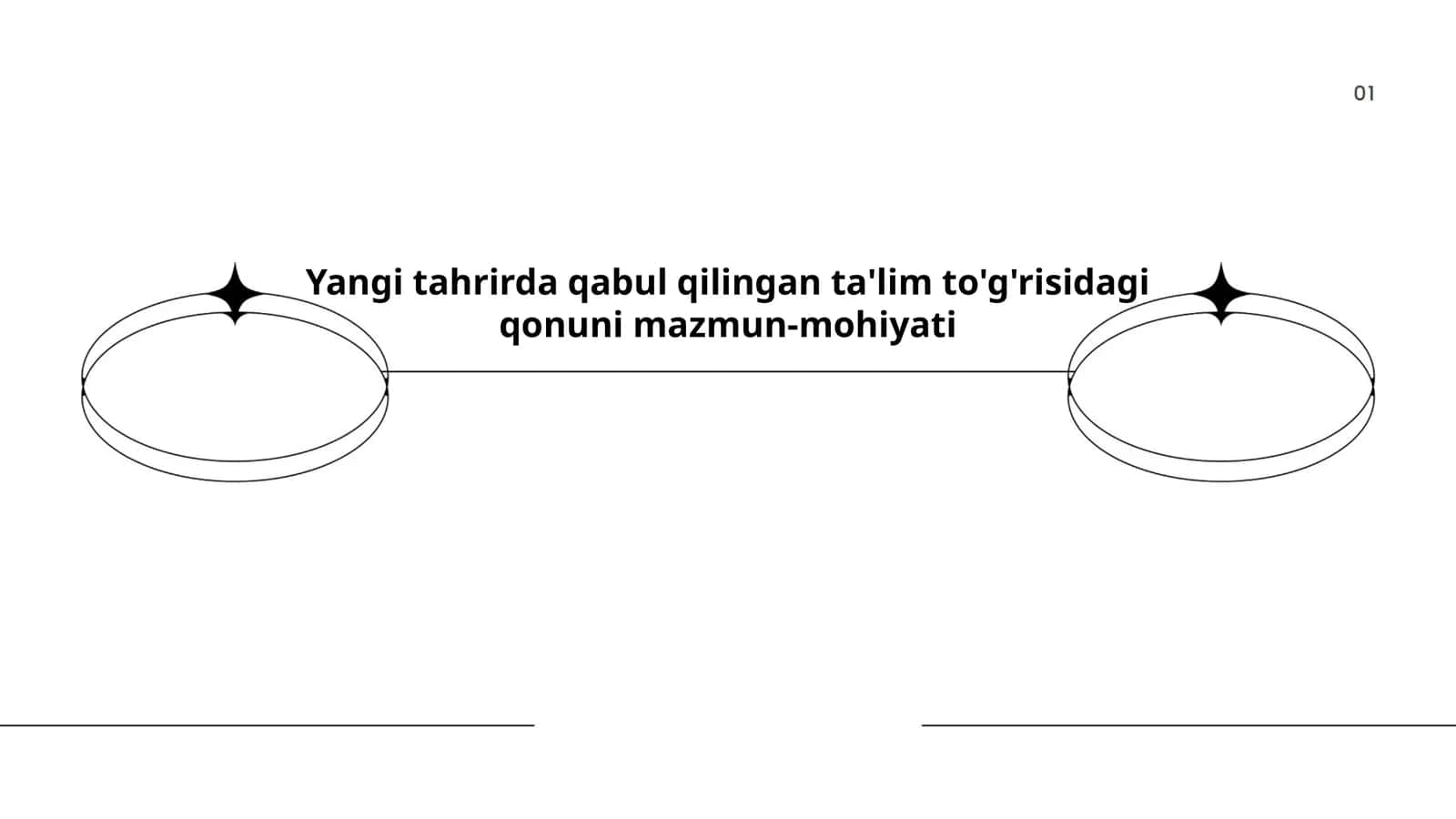 Yangi tahrirda qabul qilingan ta'lim to'g'risidagi qonuni mazmun-mohiyati