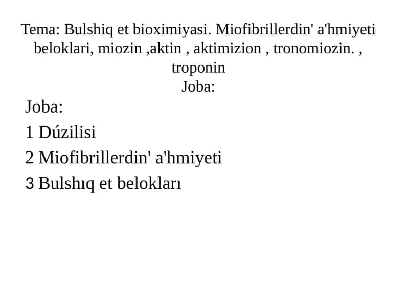 Bulshiq et bioximiyasi