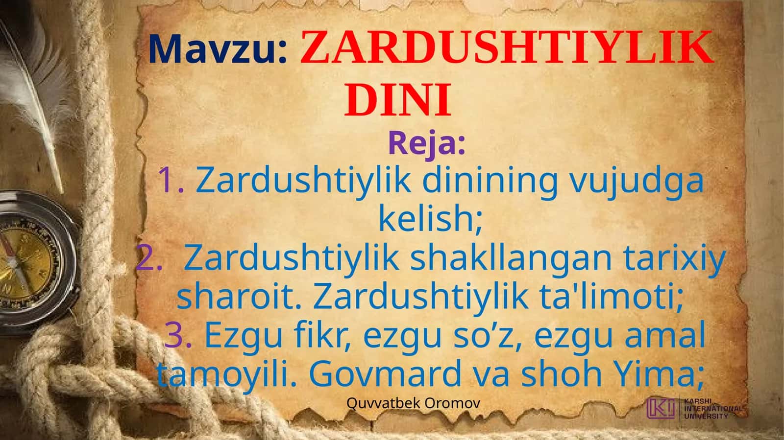 ZARDUSHTIYLIK DINI