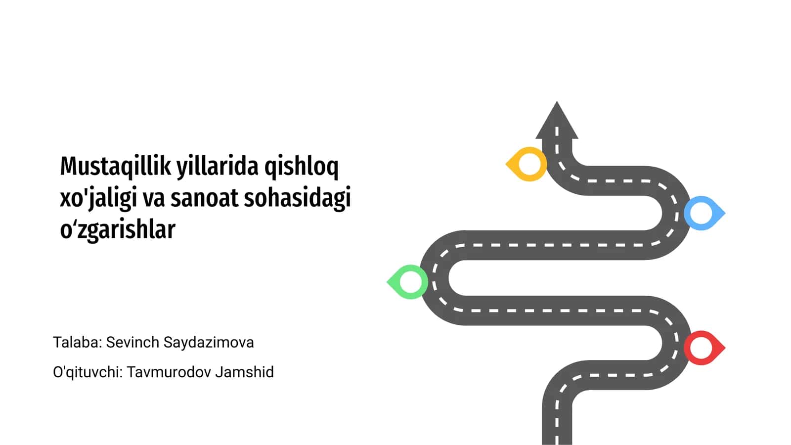 Mustaqillik yillarida qishloq xo'jaligi va sanoat sohasidagi o‘zgarishlar