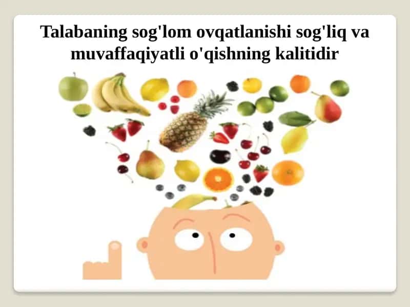 Ratsional ovqatlanish