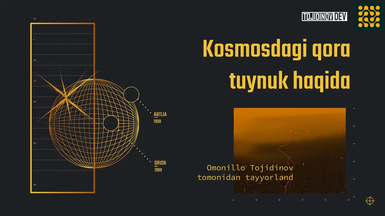 KOINOTDAGI SIRLI HODISALAR - QORA TUYNUK