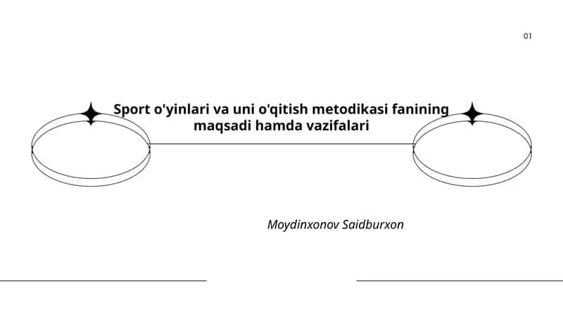Sport o'yinlari va uni o'qitish metodikasi fanining maqsadi hamda vazifalari