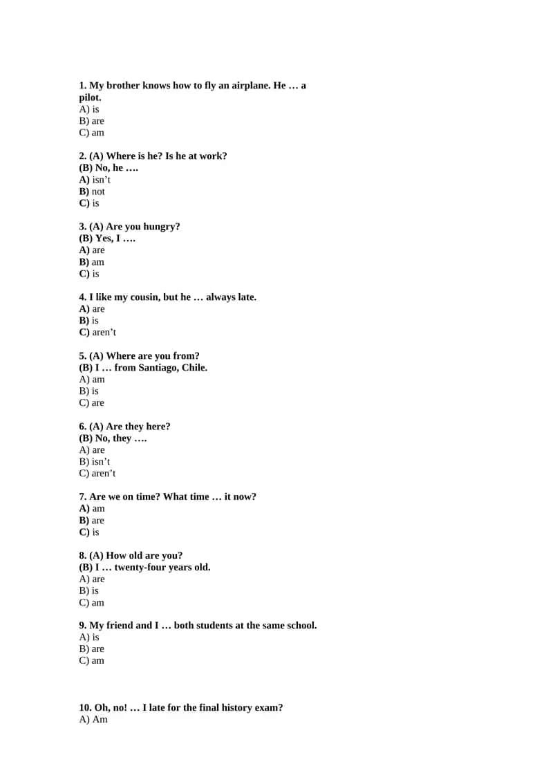 Questions and Answers about Pronouns: Subject and Object Pronouns