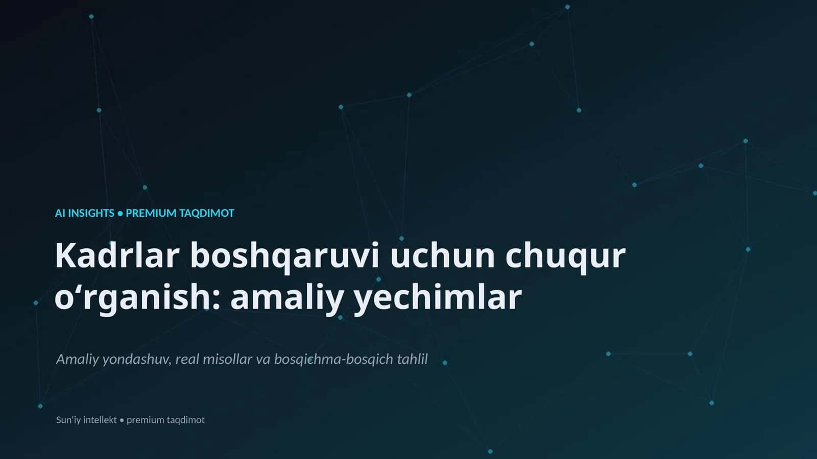 PREMIUM TAQDIMOT