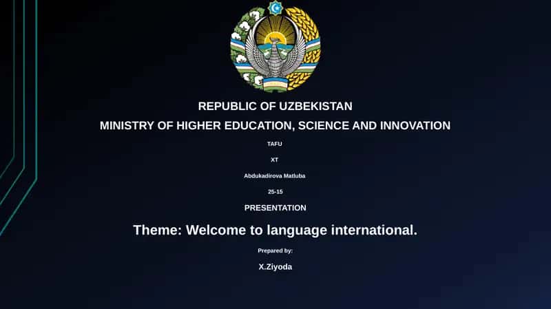 Welcome to language international
