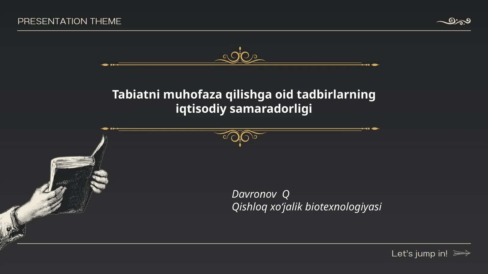 Qishloq xo'jalik biotexnologiyasi