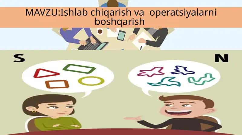 Ishlab chiqarish va  operatsiyalarni boshqarish