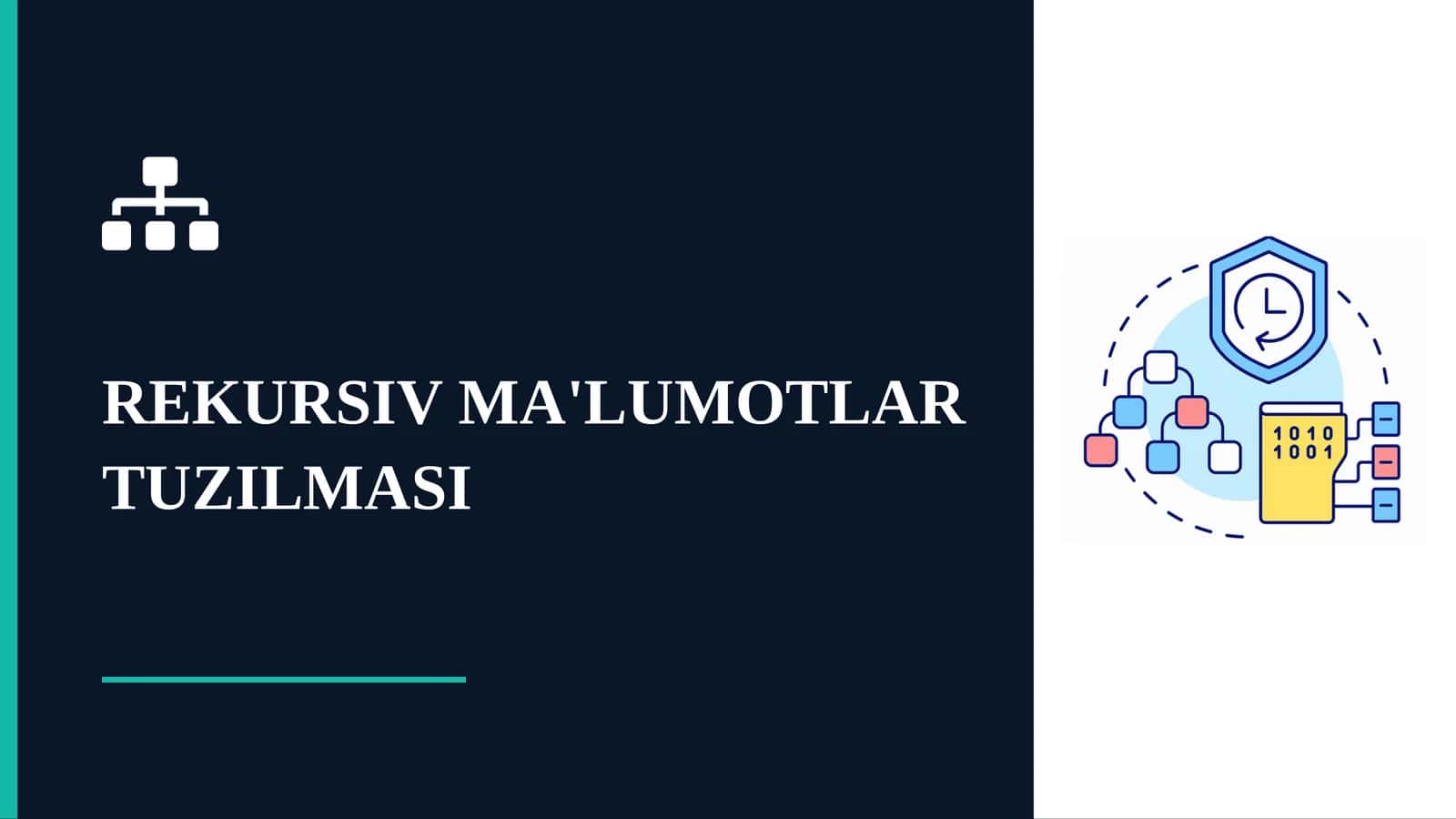 REKURSIV MA'LUMOTLAR TUZILMASI