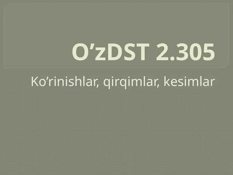 O’zDST2.305