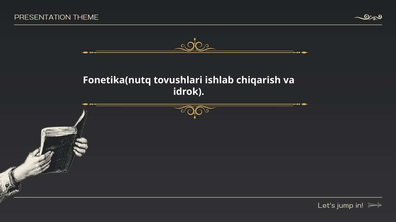 Fonetika (nutq tovushlari ishlab chiqarish va idrok)