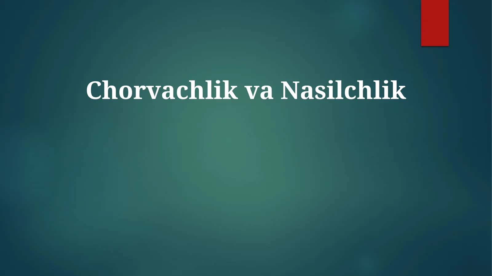 Korrupsiya va qarindosh-urug'chilik